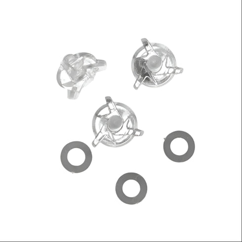 Airoh Aviator 3 Helmet Peak Screws Kit - Black