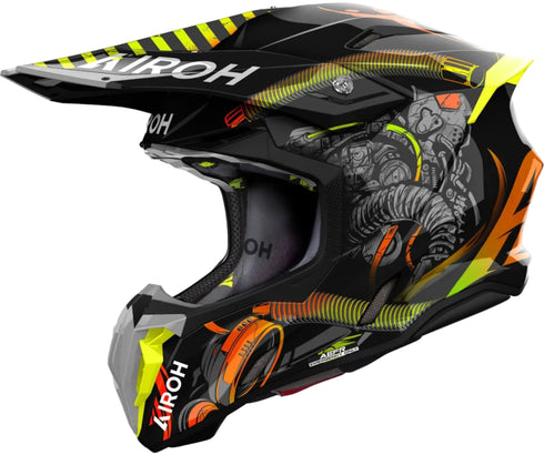 Airoh 2024 Twist 3 Toxic Helmet - Gloss