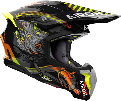 Airoh 2024 Twist 3 Toxic Helmet - Gloss