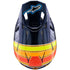 Alpinestars Supertech M10 TLD ED 25 Helmet - Dark Blue/Orange/Yellow/Red