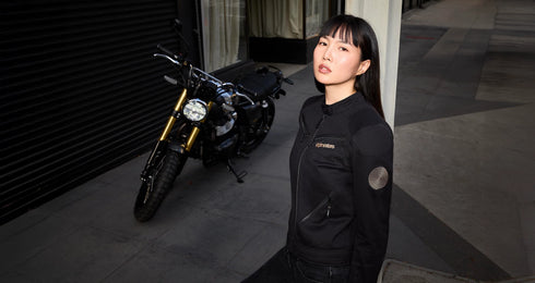 Alpinestars Ladies Stella Grace Jacket - Aluminum/Black