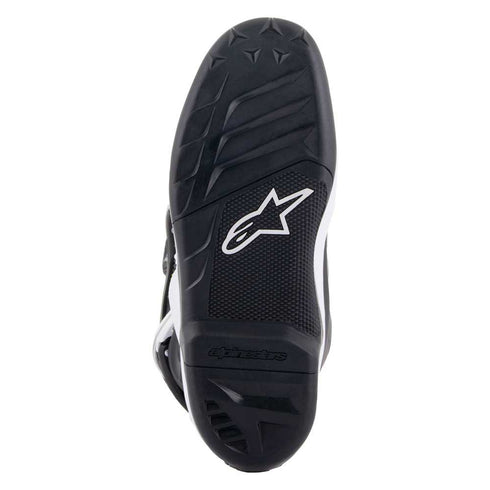 Alpinestars Tech 7S Youth Boots - Black/Enamel White/Blue/Yellow Fluo