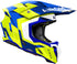 Airoh 2024 Twist 3 Dizzy Helmet - Blue/Yellow Gloss