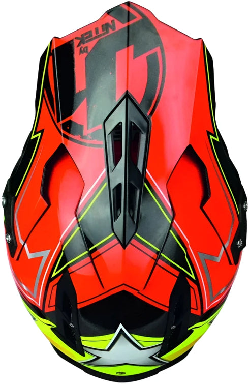 Just1 J12 Aster Helmet - Orange/Yellow