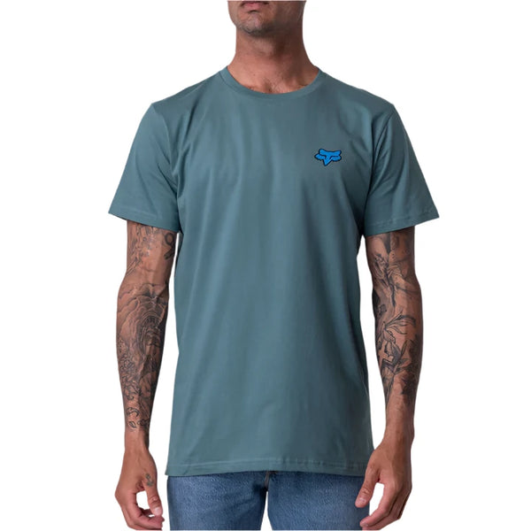 Fox Mens Morphic Short-Sleeve T-Shirt - Gun Metal