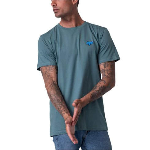 Fox Mens Morphic Short-Sleeve T-Shirt - Gun Metal