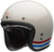Bell 2022 Custom 500 Helmet - Stripes Pearl White