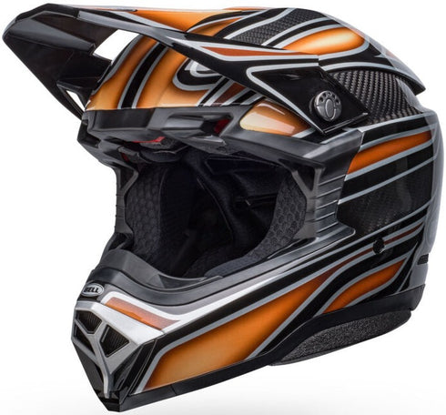 Bell Moto-10 Spherical Webb Marmont Helmet - Black/Copper