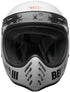Bell Moto-3 Classic Helmet - White Gloss (ECE 20.06)