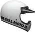 Bell Moto-3 Classic Helmet - White Gloss (ECE 20.06)