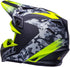 Bell Moto-9 MIPS Venom Helmet - Black Camo/Hi-Viz Yellow Matt