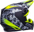 Bell Moto-9 MIPS Venom Helmet - Black Camo/Hi-Viz Yellow Matt
