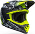 Bell Moto-9 MIPS Venom Helmet - Black Camo/Hi-Viz Yellow Matt