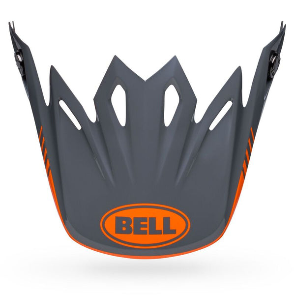 Bell Moto-9 Louver Peak Black/Orange