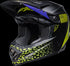 Bell Youth Moto-9 MIPS Slayco Helmet - Black Matt/Hi-Viz Yellow