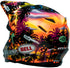 Bell 2023 Moto-9S Flex Tagger Tropical Fever Helmet - Yellow/Orange Gloss (ECE 22.06)