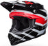 Bell Moto-9S Flex Banshee Helmet - Black/Red Gloss (ECE 20.06)