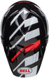Bell Moto-9S Flex Banshee Helmet - Black/Red Gloss (ECE 20.06)