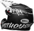 Bell Moto-9S Flex Fasthouse Flex Crew Helmet - Black/White Matt (ECE 22.06)
