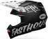 Bell Moto-9S Flex Fasthouse Flex Crew Helmet - Black/White Matt (ECE 22.06)