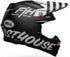 Bell Moto-9S Flex Fasthouse Flex Crew Helmet - Black/White Matt (ECE 22.06)