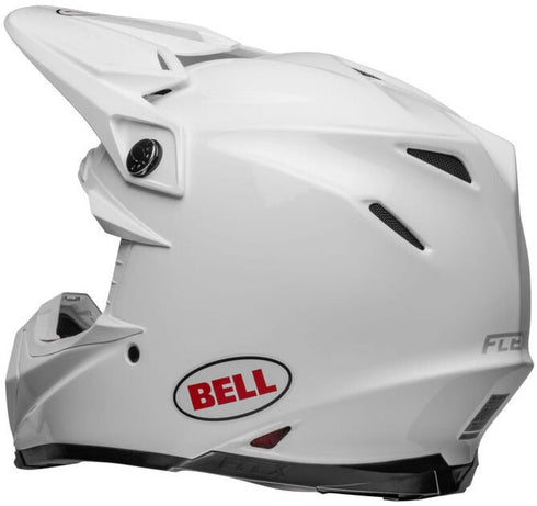 Bell Moto-9S Flex Helmet - White Gloss (ECE 20.06)