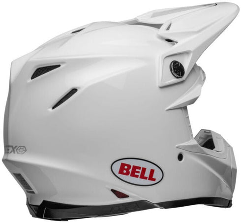 Bell Moto-9S Flex Helmet - White Gloss (ECE 20.06)