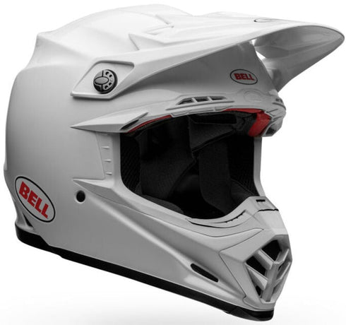 Bell Moto-9S Flex Helmet - White Gloss (ECE 20.06)