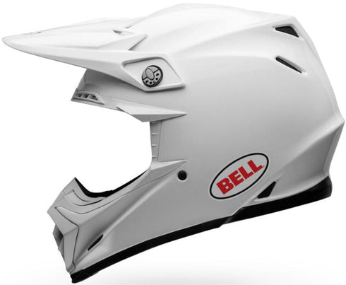 Bell Moto-9S Flex Helmet - White Gloss (ECE 20.06)