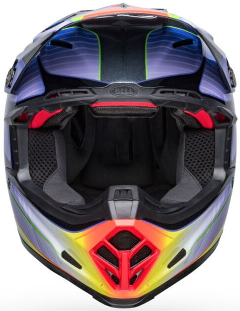 Bell 2023 Moto-9S Flex Pro Circuit Replica Helmet - Silver Gloss/Metallic Flake (ECE 22.06)