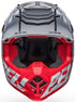 Bell Moto-9S Flex Sprint Helmet - White/Red Matt/Gloss (ECE 20.06)
