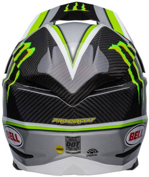 Bell Moto-10 Spherical Pro Circuit Replica Helmet - Black/Green