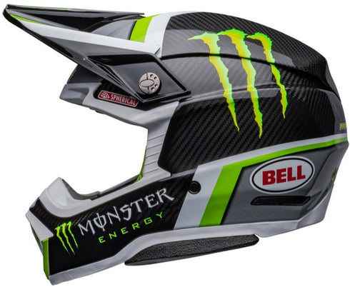 Bell Moto-10 Spherical Pro Circuit Replica Helmet - Black/Green