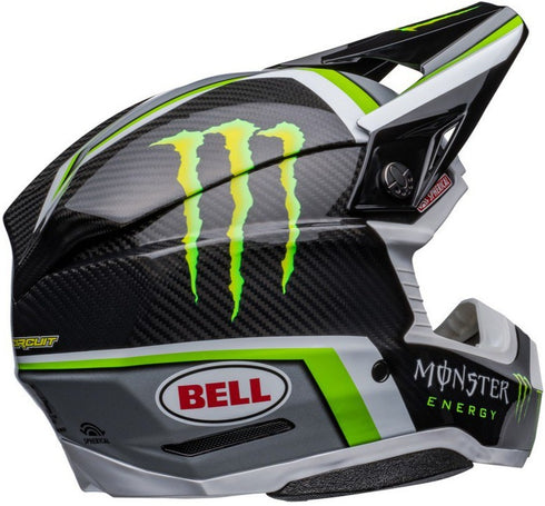 Bell Moto-10 Spherical Pro Circuit Replica Helmet - Black/Green