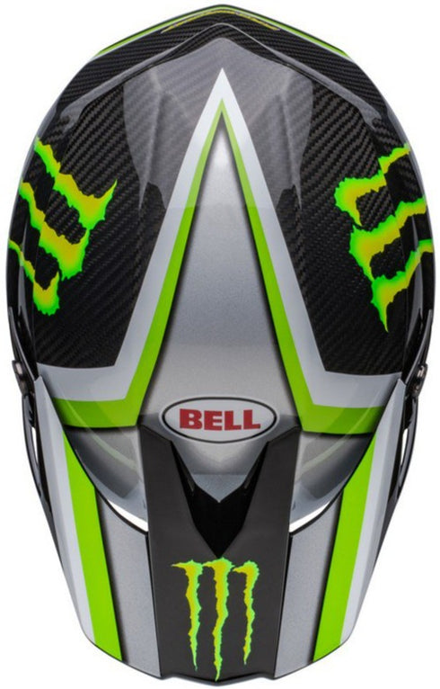 Bell Moto-10 Spherical Pro Circuit Replica Helmet - Black/Green
