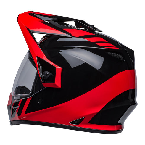 Bell 2022 MX-9 Adventure MIPS Dash Helmet - Black/Red Gloss