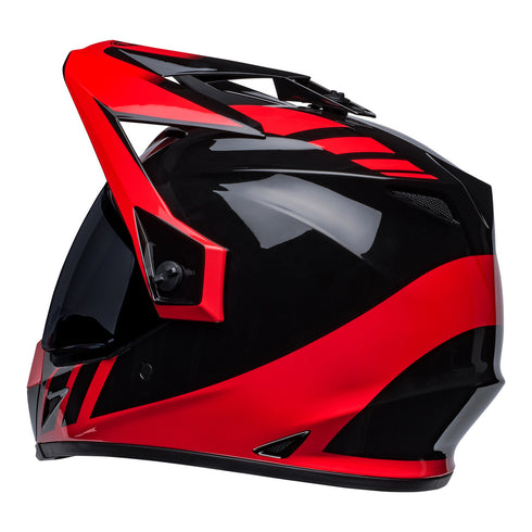 Bell 2022 MX-9 Adventure MIPS Dash Helmet - Black/Red Gloss
