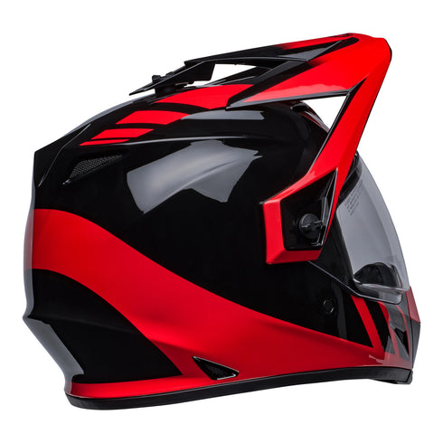 Bell 2022 MX-9 Adventure MIPS Dash Helmet - Black/Red Gloss