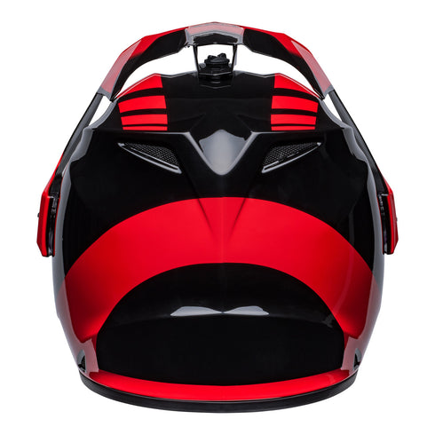 Bell 2022 MX-9 Adventure MIPS Dash Helmet - Black/Red Gloss