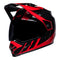 Bell 2022 MX-9 Adventure MIPS Dash Helmet - Black/Red Gloss