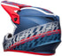 Bell MX-9 MIPS Offset Helmet - Metallic Blue/White Matt