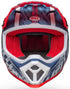 Bell MX-9 MIPS Offset Helmet - Metallic Blue/White Matt