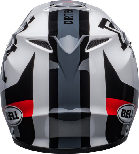 Bell MX-9 MIPS Twitch DBK Helmet - White/Black