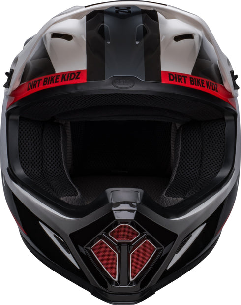 Bell MX-9 MIPS Twitch DBK Helmet - White/Black