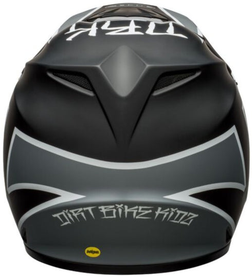 Bell MX-9 MIPS Twitch Helmet - Black/Grey/White Matt