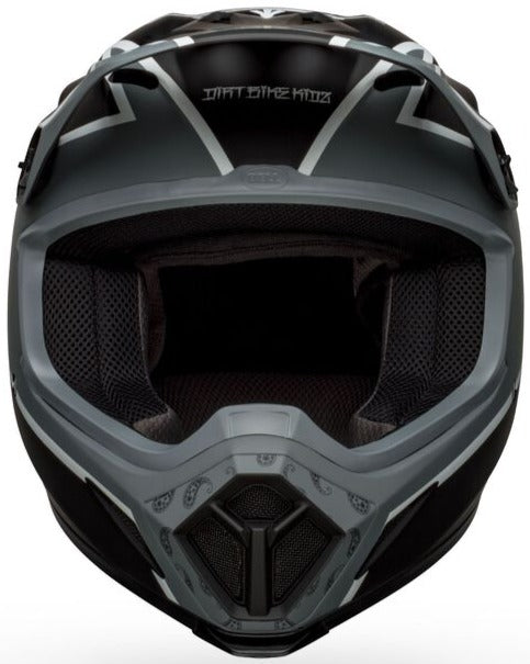 Bell MX-9 MIPS Twitch Helmet - Black/Grey/White Matt