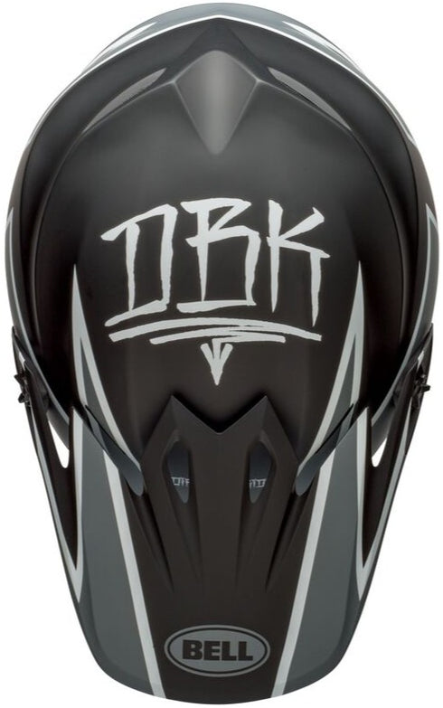 Bell MX-9 MIPS Twitch Helmet - Black/Grey/White Matt