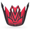 Bell MX-9 Disrupt Peak Matte Black/Red
