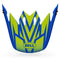 Bell MX-9 Disrupt Peak Blue/Yellow Flou