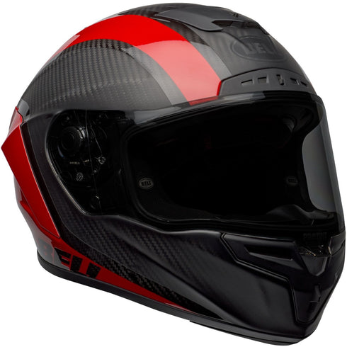 Bell Race Star Flex DLX Tantrum 2 Helmet - Black/Red